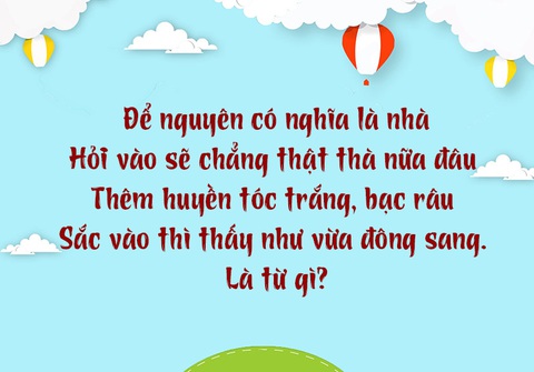 Từ nào trong tiếng Việt có tỉ chữ NH? - Ảnh 2.