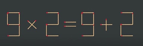 Thử tài IQ: Di chuyển một que diêm để 5-8=1+4 thành phép tính đúng - Ảnh 2.