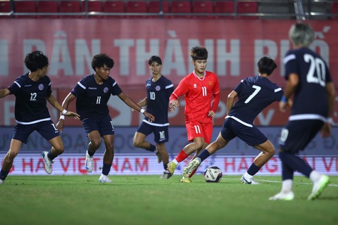U20 Việt Nam vẫn thắng dù chưa tạo ấn tượng - Ảnh 3. U20 Việt Nam vẫn thắng dù chưa tạo ấn tượng - Ảnh 1.