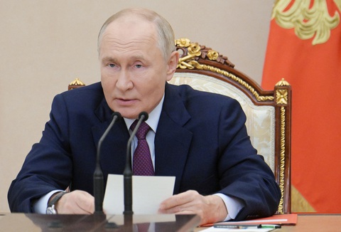 Tổng thống Putin cảnh báo phương Tây về khả năng sử dụng vũ khí hạt nhân - Ảnh 1. Tổng thống Putin cảnh báo phương Tây về khả năng sử dụng vũ khí hạt nhân - Ảnh 1.