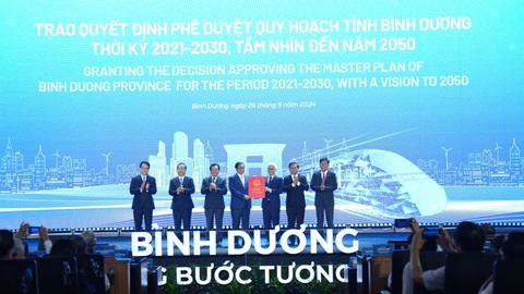 Công bố quy hoạch: Bình Dương sẽ là thành phố trực thuộc trung ương - Ảnh 1. Công bố quy hoạch: Bình Dương sẽ là thành phố trực thuộc trung ương - Ảnh 1.