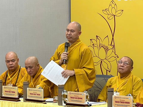 Khẩn trương chuẩn bị Đại lễ Phật đản Vesak Liên hợp quốc 2025 - Ảnh 1. Sẽ chụp bức ảnh khoảng 5.000 người tại Đại lễ Phật đản Vesak Liên hợp quốc 2025 - Ảnh 1.