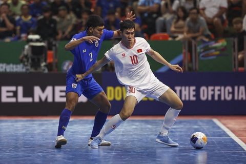 Futsal Việt Nam đối đầu Thái Lan tại giải Đông Nam Á - Ảnh 1. Futsal Việt Nam đối đầu Thái Lan tại giải Đông Nam Á - Ảnh 1.