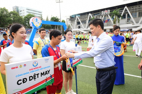 Giải bóng đá Công nhân, Viên chức Việt Nam 2024: Hồi hộp trước giờ G - Ảnh 3.