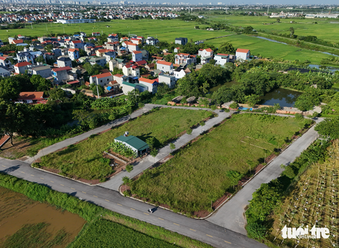 Vì sao huyện Thanh Oai tạm dừng đấu giá đất ở xã Cao Dương? - Ảnh 1.