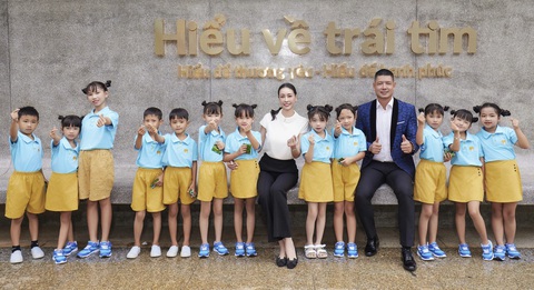 Trường tiểu học 45 tỉ đồng do quỹ Hiểu về trái tim bảo trợ hôm nay khai giảng - Ảnh 3. Trường tiểu học 45 tỉ đồng do quỹ Hiểu về trái tim bảo trợ hôm nay khai giảng - Ảnh 3.