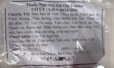 Gan nhiễm độc cấp vì một ngày uống 100 viên thuốc ‘gia truyền’ - Ảnh 2. Gan nhiễm độc cấp vì một ngày uống 100 viên thuốc ‘gia truyền’ - Ảnh 2.