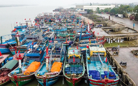 Thanh Hóa cấm biển từ trưa 6-9 để phòng chống bão - Ảnh 1. Thanh Hóa cấm biển từ trưa 6-9 để phòng chống bão - Ảnh 2.