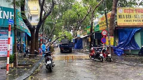 Bão số 3 đã tiệm cận bờ biển Quảng Ninh - Hải Phòng - Thái Bình - Ảnh 6. Bão số 3 đang đổ bộ, cắt điện gần như toàn bộ Hải Phòng, Quảng Ninh - Ảnh 17.