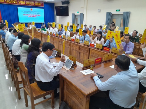 An Giang khẩn trương sắp xếp, tinh gọn bộ máy từ tỉnh đến cơ sở - Ảnh 1.
