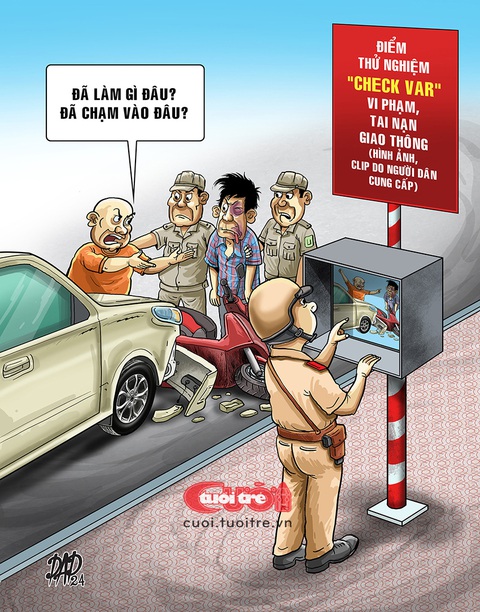 Check VAR những kẻ côn đồ trên đường phố - Ảnh 1.