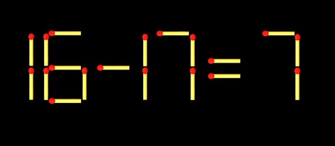 Thử tài IQ: Di chuyển một que diêm để 3-1=3 thành phép tính đúng - Ảnh 3.
