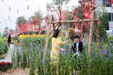 Tưng bừng khai hội hoa xuân, đón Tết rực rỡ tại Mailand Hanoi City - Ảnh 2. Tưng bừng khai hội hoa xuân, đón Tết rực rỡ tại Mailand Hanoi City - Ảnh 2.