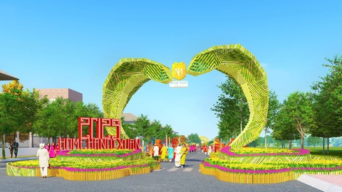 Tưng bừng khai hội hoa xuân, đón Tết rực rỡ tại Mailand Hanoi City - Ảnh 3. Tưng bừng khai hội hoa xuân, đón Tết rực rỡ tại Mailand Hanoi City - Ảnh 3.