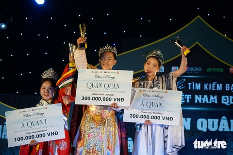 Wang An Nam giành quán quân cuộc thi Tìm kiếm đại sứ văn hóa Việt Nam quốc tế - Ảnh 1. Wang An Nam giành quán quân cuộc thi Tìm kiếm đại sứ văn hóa Việt Nam quốc tế - Ảnh 1.