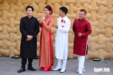 Lễ hội Tết Việt - Ảnh 10. Nghệ sĩ, người dân du xuân sớm tại Lễ hội Tết Việt Ất Tỵ 2025 - Ảnh 10.