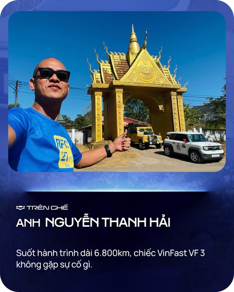 'Dùng VinFast VF 3 phượt gần 7.000km qua 4 nước, tưởng rất thách thức hóa ra nhàn tênh' - Ảnh 2.