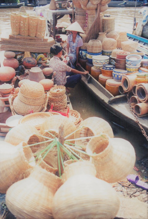Trăm năm lênh đênh chợ nổi miền Tây - Kỳ 2: Bến thương hồ đợi khách - Ảnh 6. Trăm năm lênh đênh chợ nổi miền Tây - Kỳ 2: Bến thương hồ đợi khách - Ảnh 6.