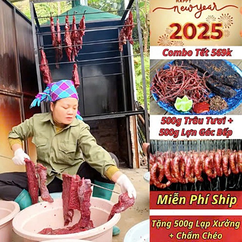 Bán đặc sản Tết 'một chạm' - Ảnh 1. Bán đặc sản Tết 'một chạm' - Ảnh 1.