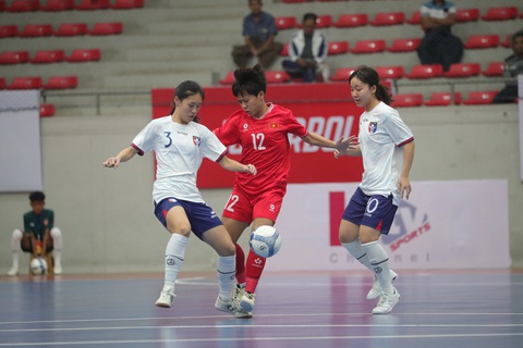 Tuyển futsal nữ Việt Nam nghẹt thở giành vé dự vòng chung kết châu Á - Ảnh 1.
