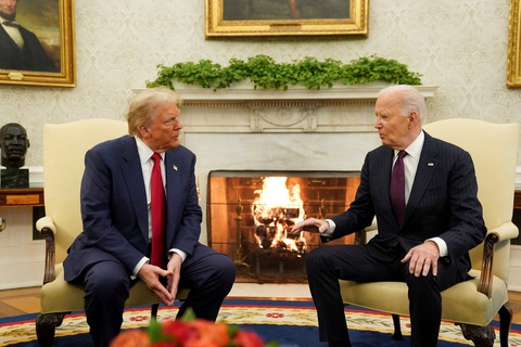 Ông Biden viết thư gửi ông Trump? - Ảnh 1. Ông Biden viết thư gửi ông Trump? - Ảnh 1.