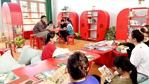 NON: Dựng không gian đẹp cho sự đọc - Ảnh 1. NON: Dựng không gian đẹp cho sự đọc - Ảnh 1.