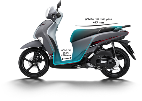 Yamaha Janus 125 2025 ra mắt Việt Nam: Giá từ 29 triệu, thiết kế mới, thêm trang bị đấu Honda Vision - Ảnh 8.
