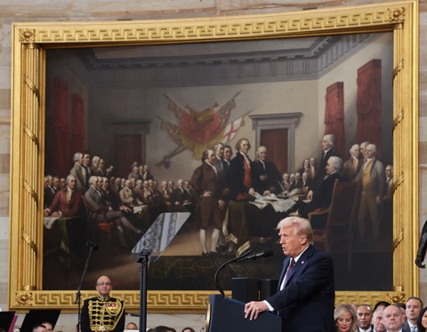 Ông Trump phát biểu tự tin 'giải phóng nước Mỹ khỏi sự tồi tệ' - Ảnh 2. Ông Trump phát biểu tự tin 'giải phóng nước Mỹ khỏi sự tồi tệ' - Ảnh 2.