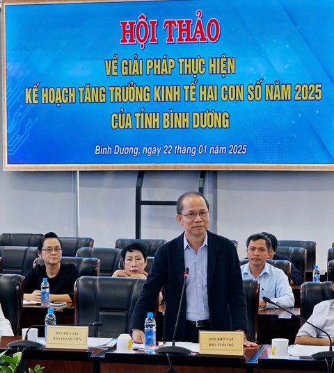 Doanh nghiệp, chuyên gia “hiến kế” để Bình Dương tăng trưởng 2 con số - Ảnh 3. Doanh nghiệp, chuyên gia hiến kế để Bình Dương tăng trưởng 2 con số - Ảnh 3.