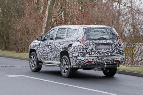 Mitsubishi Pajero Sport cuối cùng cũng sắp trở lại với thế hệ mới: Nhiều điểm chung với Triton, dễ có 3 tùy chọn động cơ, mạnh tới 201 mã lực- Ảnh 3. Mitsubishi Pajero Sport sắp có thế hệ mới: Trở lại bằng bộ khung Triton - Ảnh 3.