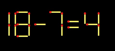 Thử tài IQ: Di chuyển một que diêm để 8-7=81 thành phép tính đúng - Ảnh 2.
