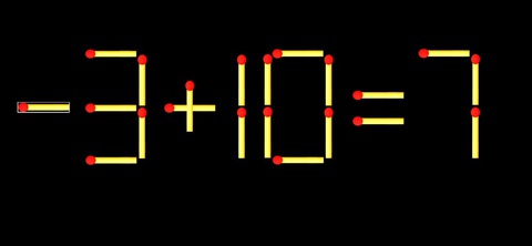 Thử tài IQ: Di chuyển một que diêm để 3+18=7 thành phép tính đúng - Ảnh 1.