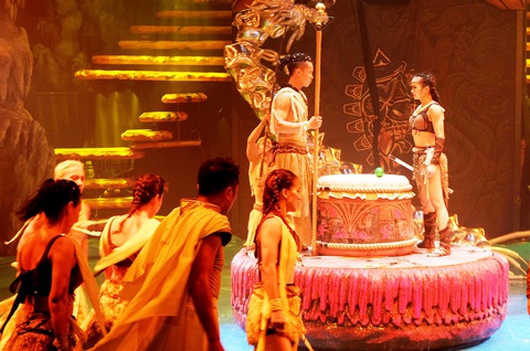 Cải lương, xiếc, rối sẵn sàng 'ra quân' Tết Ất Tỵ - Ảnh 3. Cải lương, xiếc, rối sẵn sàng 'ra quân' Tết Ất Tỵ - Ảnh 3.