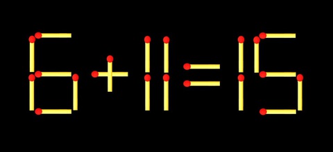 Thử tài IQ: Di chuyển một que diêm để 77+18=1 thành phép tính đúng - Ảnh 3.