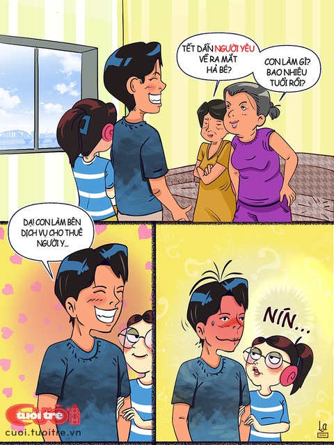 Một phi vụ dẫn người yêu về quê ăn Tết - Ảnh 1.