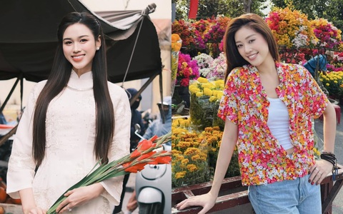 Mỹ nhân Việt trang hoàng nhà đón Tết Ất Tỵ; Sơn Tùng hát tặng fan dịp cuối năm - Ảnh 1. Các người đẹp trang trí nhà đón Tết; Sơn Tùng hát Đừng làm trái tim anh đau trong đêm gây sốt - Ảnh 1.