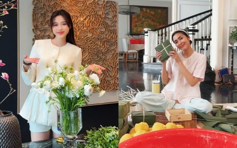Mỹ nhân Việt trang hoàng nhà đón Tết Ất Tỵ; Sơn Tùng hát tặng fan dịp cuối năm - Ảnh 2. Mỹ nhân Việt trang hoàng nhà đón Tết Ất Tỵ; Sơn Tùng hát tặng fan dịp cuối năm - Ảnh 2.