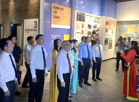 Khánh thành công trình xây dựng mới Bảo tàng Tôn Đức Thắng - Ảnh 3. Khánh thành công trình xây dựng mới Bảo tàng Tôn Đức Thắng - Ảnh 4.