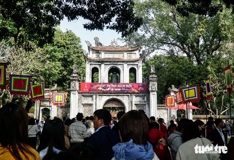 Mong năm mới bình an, tài lộc đến Hồ Văn xin chữ ông đồ - Ảnh 7. Đến Hồ Văn xin chữ ông đồ, mong năm mới bình an, tài lộc - Ảnh 7.