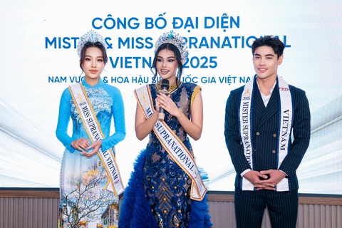 Kỳ Duyên, Quang Trung thi Hoa hậu & Nam vương Siêu quốc gia 2025 - Ảnh 2. Kỳ Duyên, Quang Trung thi Hoa hậu, Nam vương Siêu quốc gia 2025 - Ảnh 3.