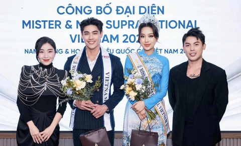 Kỳ Duyên, Quang Trung thi Hoa hậu & Nam vương Siêu quốc gia 2025 - Ảnh 1. Kỳ Duyên, Quang Trung thi Hoa hậu, Nam vương Siêu quốc gia 2025 - Ảnh 1.