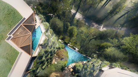 Công trình kiến trúc để đời của huyền thoại Kengo Kuma tại Đà Lạt - Ảnh 6.
