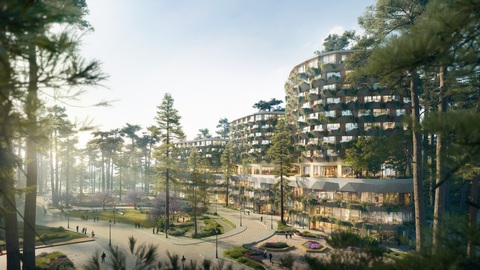 Công trình kiến trúc để đời của huyền thoại Kengo Kuma tại Đà Lạt - Ảnh 5.
