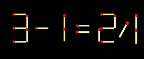 Thử tài IQ: Di chuyển một que diêm để 3-7=21 thành phép tính đúng - Ảnh 1.