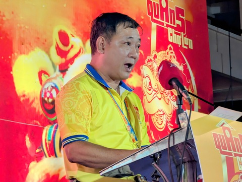 Rộn ràng không khí Xuân Ất Tỵ 2025 với lễ khai mạc giải lân sư rồng quốc tế Quận 5 - Ảnh 2. Rộn ràng không khí Xuân Ất Tỵ 2025 với lễ khai mạc giải lân sư rồng quốc tế Quận 5 - Ảnh 2.