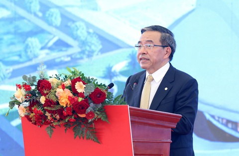 Tổng Bí thư Tô Lâm dự lễ khởi công sân vận động mái vòm hiện đại nhất Việt Nam - Ảnh 5. Tổng Bí thư Tô Lâm dự lễ khởi công sân vận động mái vòm hiện đại nhất Việt Nam - Ảnh 5.