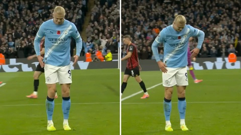 Erling Haaland gây bão mạng với màn ăn mừng kiểu robot - Tuổi Trẻ Online