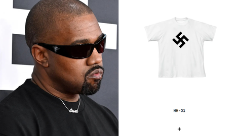 Solo Leveling vượt điểm đánh giá Jujutsu Kaisen; Kanye West bán áo biểu tượng phát xít - Ảnh 2. Kanye West bán áo biểu tượng phát xít - Ảnh 2.