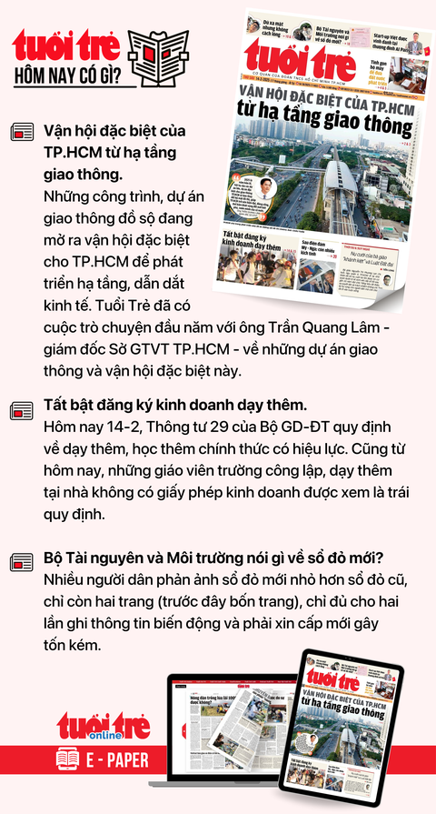 Tin tức sáng 14-2: - Ảnh 5.