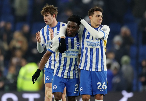Tin tức thể thao 15-2: Chelsea thua đậm Brighton - Ảnh 1.